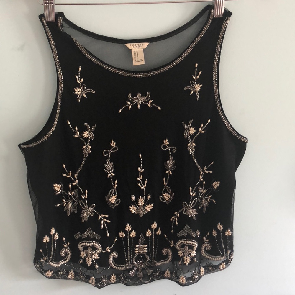 brand new without tags beaded top